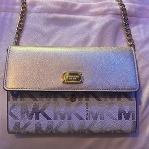 Michael Kors gold purse